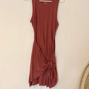 Faux Wrap Dress - Dusty Rose 🌹